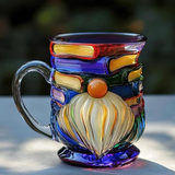 Taza artística 3D "Enano - Motivo literario"