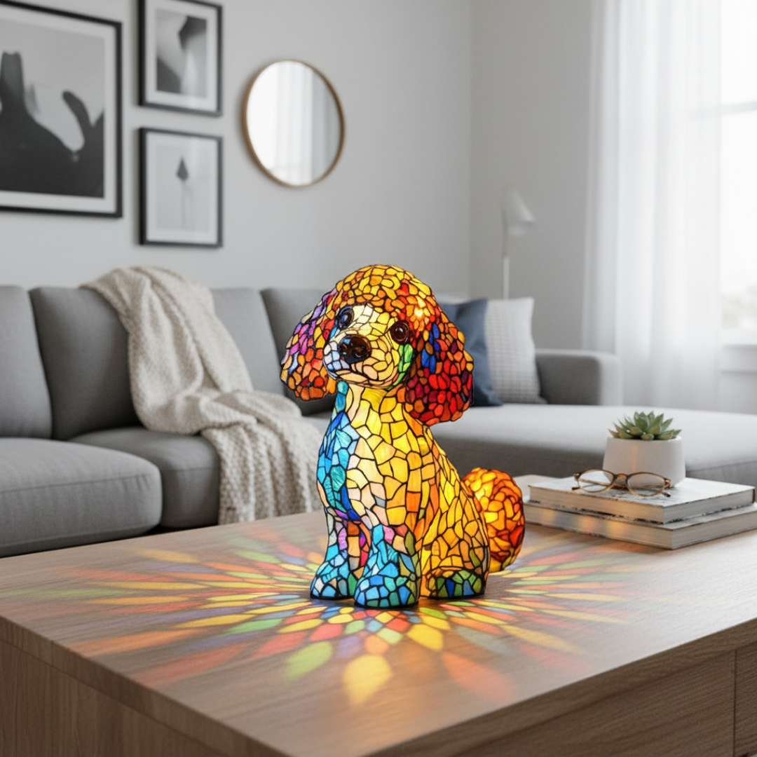 Poodle Sentado