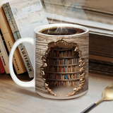 Taza de biblioteca "Activada por el calor"