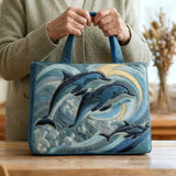Bolso Artesanal - Delfín del Océano